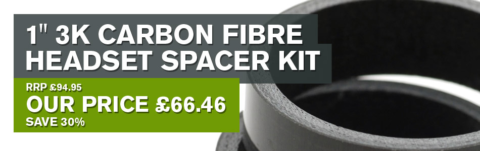 Playbikes - 3 - 1” 3k Carbon Fibre Headset Spacer Kit