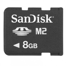 Sandisk 8GB M2 Micro Memory Stick Card (Retail) Sandisk 8GB M2 Micro Memory Stick Card (Retail)