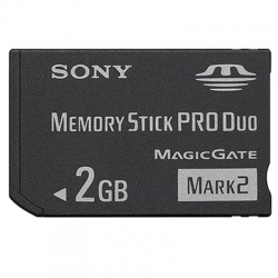 Sony 2GB Memory Stick Pro Duo Card MARK 2 (Retail) Sony 2GB Memory Stick Pro Duo Card MARK 2 (Retail)