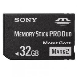 Sony 32GB Memory Stick Pro Duo Card MARK 2 (Retail)
