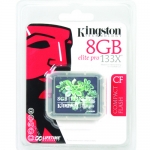 Kingston 8GB Elite 133x Compact Flash (CF) Memory Card (Retail) Kingston 8GB Elite 133x Compact Flash (CF) Memory Card (Retail)