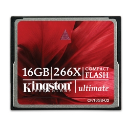 Kingston 16GB Ultimate 266x Compact Flash (CF) Memory Card (Retail) Kingston 16GB Ultimate 266x Compact Flash (CF) Memory Card (Retail)
