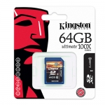 Kingston 64GB Class 6 SDXC (SD) Memory Card (Retail)