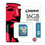 Kingston 16GB Class 6 SDHC (SD) Memory Card (Retail)