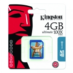 Kingston 4GB Class 6 SDHC (SD) Memory Card (Retail) Kingston 4GB Class 6 SDHC (SD) Memory Card (Retail)