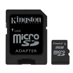 Kingston 2GB MicroSD Memory Card (Retail) Kingston 2GB MicroSD Memory Card (Retail)