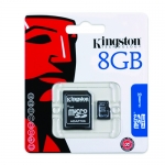 Kingston 8GB Class 4 Micro SDHC (MicroSD) Memory Card (Retail) Kingston 8GB Class 4 Micro SDHC (MicroSD) Memory Card (Retail)