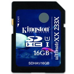 Kingston 16GB Class 4 Ultimate XX UHS-I SDHC (SD) Memory Card (Retail)