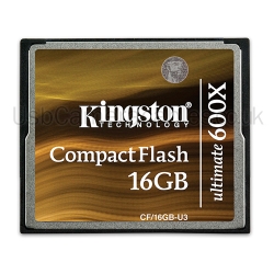 Kingston Ultimate 16GB 600x Compact Flash (CF) Memory Card (Retail) Kingston Ultimate 16GB 600x Compact Flash (CF) Memory Card (Retail)