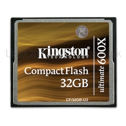 Kingston Ultimate 32GB 600x Compact Flash (CF) Memory Card (Retail) Kingston Ultimate 32GB 600x Compact Flash (CF) Memory Card (Retail)