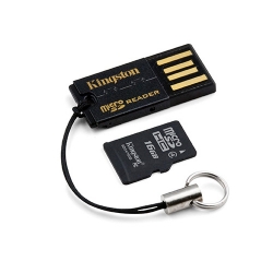 Kingston 16GB Class 4 Micro SDHC (MicroSD) Memory Card With Reader  (Retail)