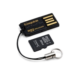 Kingston 32GB Class 4 Micro SDHC (MicroSD) Memory Card With Reader (Retail) Kingston 32GB Class 4 Micro SDHC (MicroSD) Memory Card With Reader (Retail)