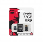 Kingston 32GB Class 4 Micro SDHC (MicroSD) Memory Card With Reader (Retail) Kingston 32GB Class 4 Micro SDHC (MicroSD) Memory Card With Reader (Retail)