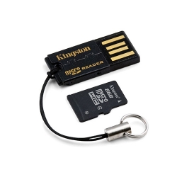 Kingston 8GB Class 4 Micro SDHC (MicroSD) Memory Card With Reader (Retail) Kingston 8GB Class 4 Micro SDHC (MicroSD) Memory Card With Reader (Retail)
