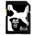 MemoryCow 8GB Class 10 SDHC (SD) Memory Card (Retail)