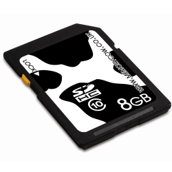 MemoryCow 8GB Class 10 SDHC (SD) Memory Card (Retail)