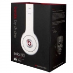 Genuine Monster Beats by Dr Dre Solo HD Headphones With Control Talk White (Retail) Genuine Monster Beats by Dr Dre Solo HD Headphones With Control Talk White (Retail)