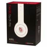 Genuine Monster Beats by Dr Dre Solo High Performance Headphones White (Retail) Genuine Monster Beats by Dr Dre Solo High Performance Headphones White (Retail)