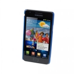 Genuine Samsung SAMGS2CCBLU Blue Vent Mesh Case Skin For Galaxy S 2 II i9100