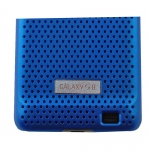 Genuine Samsung SAMGS2CCBLU Blue Vent Mesh Case Skin For Galaxy S 2 II i9100