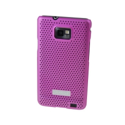 Genuine Samsung SAMGS2CCPI Pink Vent Mesh Case Skin For Galaxy S 2 II i9100