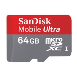 Sandisk Ultra 64GB UHS Class 6 MicroSDXC (MicroSDHC) Bi Coloured Memory Card (Retail) Sandisk Ultra 64GB UHS Class 6 MicroSDXC (MicroSDHC) Bi Coloured Memory Card (Retail)