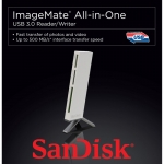 Sandisk ImageMate USB 3.0 Memory Card Reader Writer White (Retail) Sandisk ImageMate USB 3.0 Memory Card Reader Writer White (Retail)