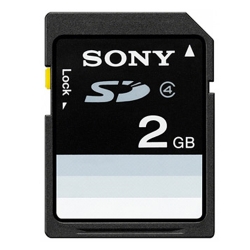 Sony 2GB Class 4 SD Memory Card (Retail)