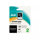 Sony 2GB Class 4 SD Memory Card (Retail)