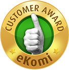 eKomi gold Seal of Approval