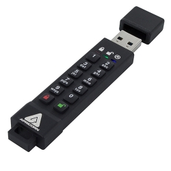 Apricorn Aegis Key 3z 128GB FIPS 140-2 Level 3 Flash Drive USB 3.1, Encrypted