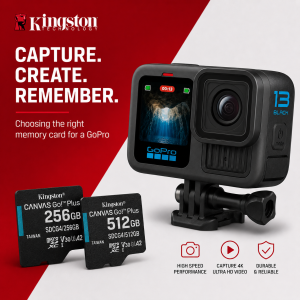 Choosing the right memory card for a GoPro