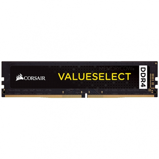 Corsair VALUE SELECT 8GB DDR4 2666MT/s Black DIMM