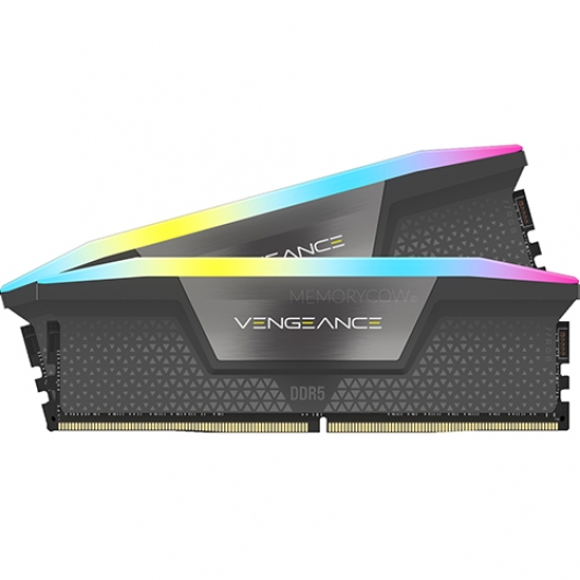 Corsair VENGEANCE RGB 32GB (16GB x2) DDR5 6000MT/s Cool Grey DIMM