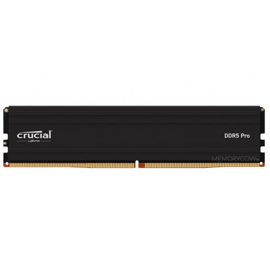 Crucial PRO CP24G56C46U5 24GB DDR5 5600MT/s Black Non ECC Memory RAM DIMM