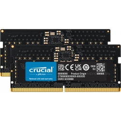 Crucial CT2K16G56C46S5 32GB (16GB x2) DDR5 5600MT/s Non ECC Memory RAM SODIMM