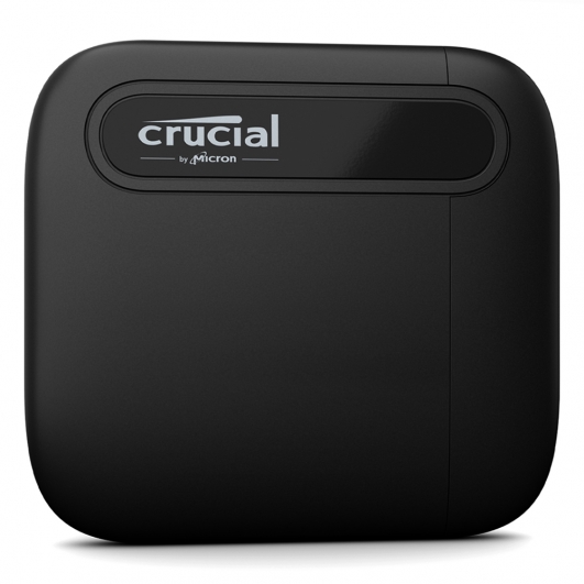 Crucial 1TB (1000GB) X6 External Portable SSD USB 3.2, Gen2, Type-C, 800MB/s R