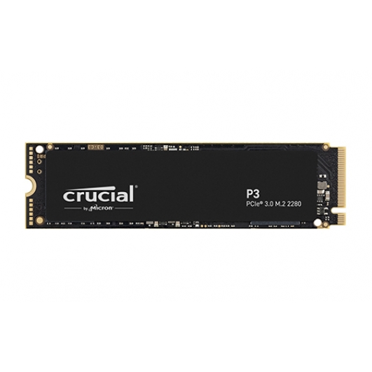 500GB Crucial P3 M.2 (2280) PCIe NVMe Gen 4.0 (x4) SSD