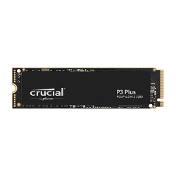 Crucial 500GB P3 Plus SSD M.2 (2280), NVMe, PCIe 4.0, Gen 4x4, 4700MB/s R, 1900MB/s W