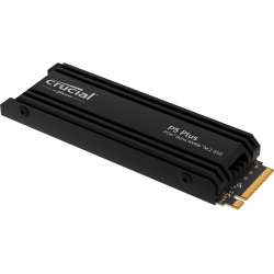 Crucial 2TB (2000GB) P5 Plus SSD M.2 (2280), NVMe, PCIe 4.0, Gen 4x4, 6600MB/s R, 5000MB/s W [Heatsink]