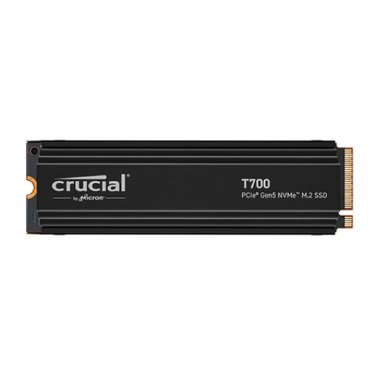 4.0TB (4000GB) Crucial T700 M.2 (2280) PCIe NVMe Gen 5.0 (x4) SSD