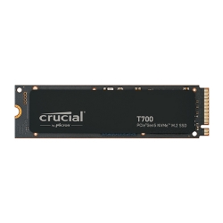 Crucial 4TB (4000GB) T700 SSD M.2 (2280), NVMe, PCIe Gen 5.0 (x4), 12400MB/s R, 11800MB/s W