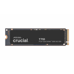 1TB (1000GB) Crucial T710 M.2 NVMe SSD - 2280mm, PCIe Gen5 x4, 14900MB/s R, 13700MB/s W