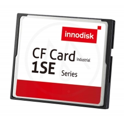 1GB Innodisk 1SE Industrial Compact Flash Card, S.M.A.R.T, 40MB/s R, 20MB/s W