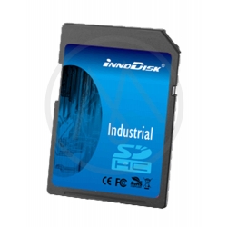 512MB Innodisk Standard Industrial SD Card, Class 6, SD 1.01/2.00, 19MB/s R, 12MB/s W