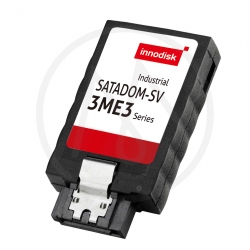 128GB Innodisk 3ME3 Industrial SATADOM-SV SATA III (6GB/s) SSD, 210MB/s R, 80MB/s W - Industrial Grade