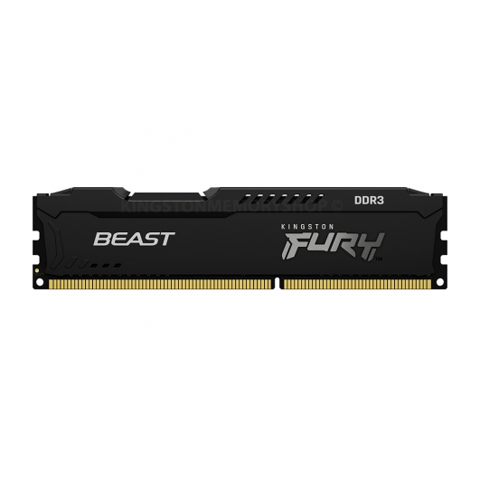 Kingston FURY Beast Black KF316C10BB/8 8GB DDR3 1600MT/s Memory, DIMM