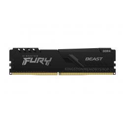 Kingston FURY Beast RGB KF432C16BB12A/16 16GB DDR4 3200MT/s Black DIMM [XMP]