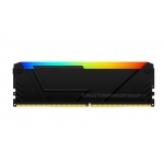 Kingston FURY Beast RGB KF426C16BB2AK2/64 64GB (32GB x2) DDR4 2666MT/s Black DIMM [XMP]