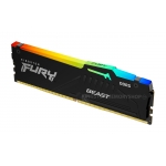 Kingston FURY Beast RGB KF552C40BBAK2-64 64GB (32GB x2) DDR5 5200MT/s Black DIMM